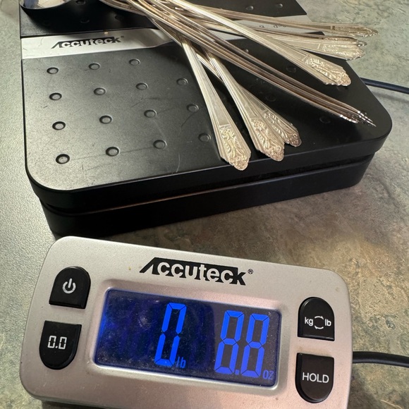 Vintage Royal Saxony silver plate 8” long slender spoons- set of 10 - Picture 7 of 7